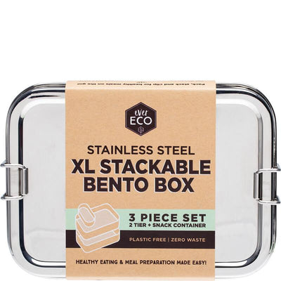 Stainless Steel Stackable Bento Box XL