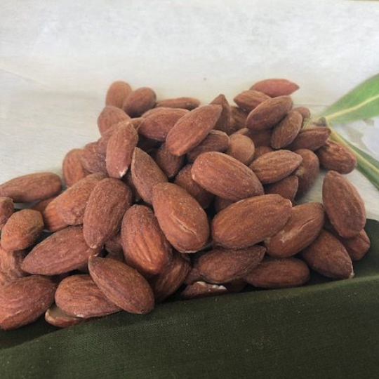 Almonds Roasted Salted 1000ml jar - Wasteless Pantry Bassendean