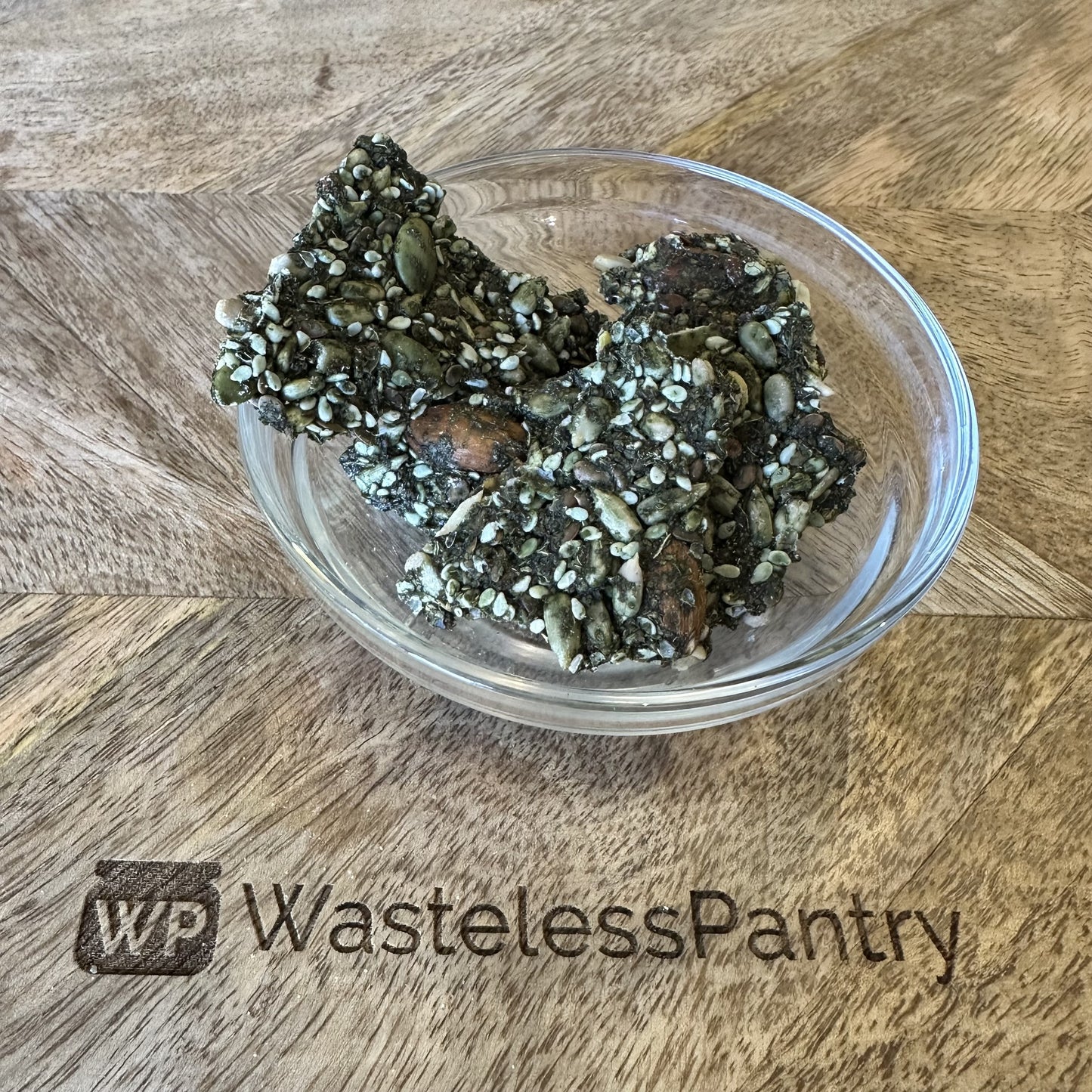 Super Seeded Green Seed Cluster Bites 125ml jar