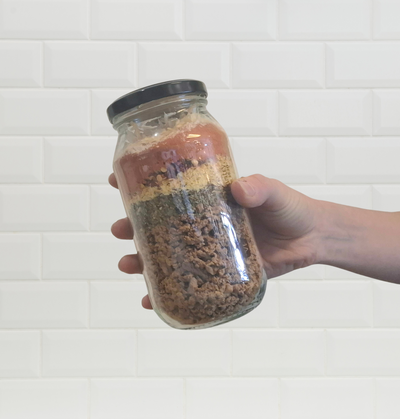 Meal Jar Vegan Bolognese Prepped - Wasteless Pantry Bassendean