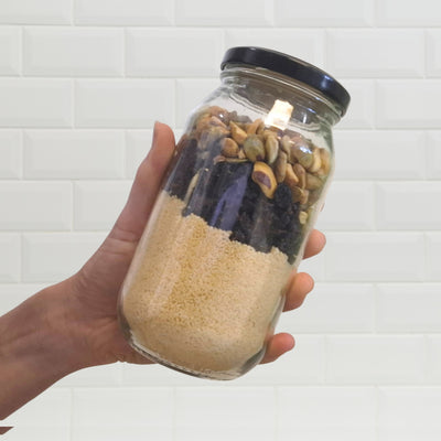 Meal Jar Pistachio Currant Cous Cous Prepped - Wasteless Pantry Bassendean
