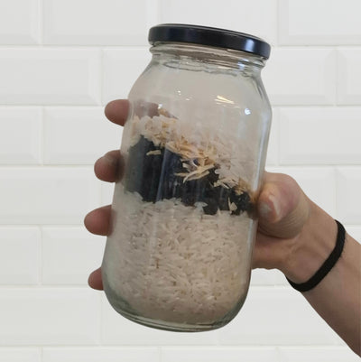 Meal Jar Curried Rice Prepped - Wasteless Pantry Bassendean