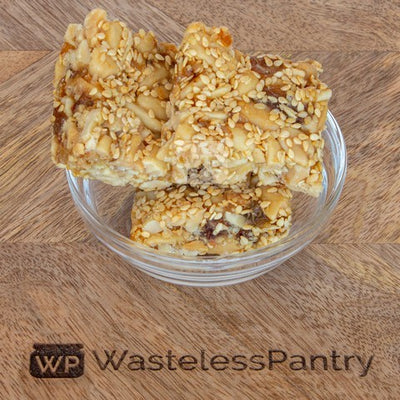 Sesame Nut Slice 100g bag - Wasteless Pantry Bassendean