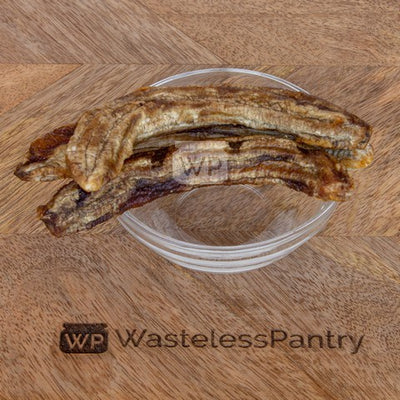 Banana Dried 1000ml jar - Wasteless Pantry Bassendean
