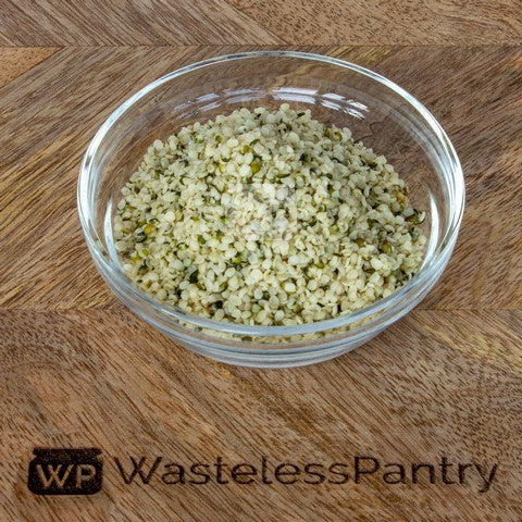 Hemp Seeds Hulled Sprayfree 125ml jar - Wasteless Pantry Bassendean