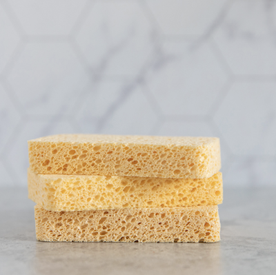 Cellulose Dish and Cleaning Sponge - 3 pack - Wasteless Pantry Bassendean