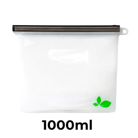 Silicone Food Storage Pouch - set of 2 - Wasteless Pantry Bassendean