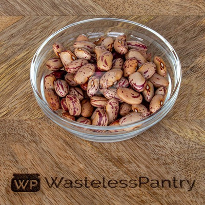 Beans Borlotti 1000ml jar - Wasteless Pantry Bassendean