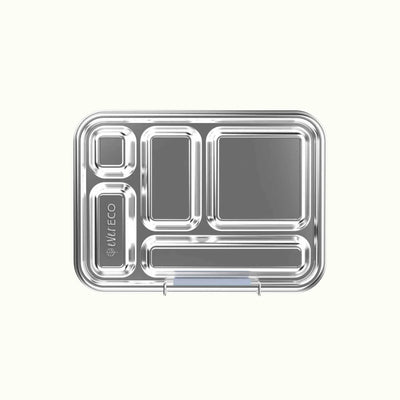 Stainless Steel 5 Compartment Bento Lunch Box