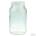 Jar 2L White Lid - Wasteless Pantry Bassendean