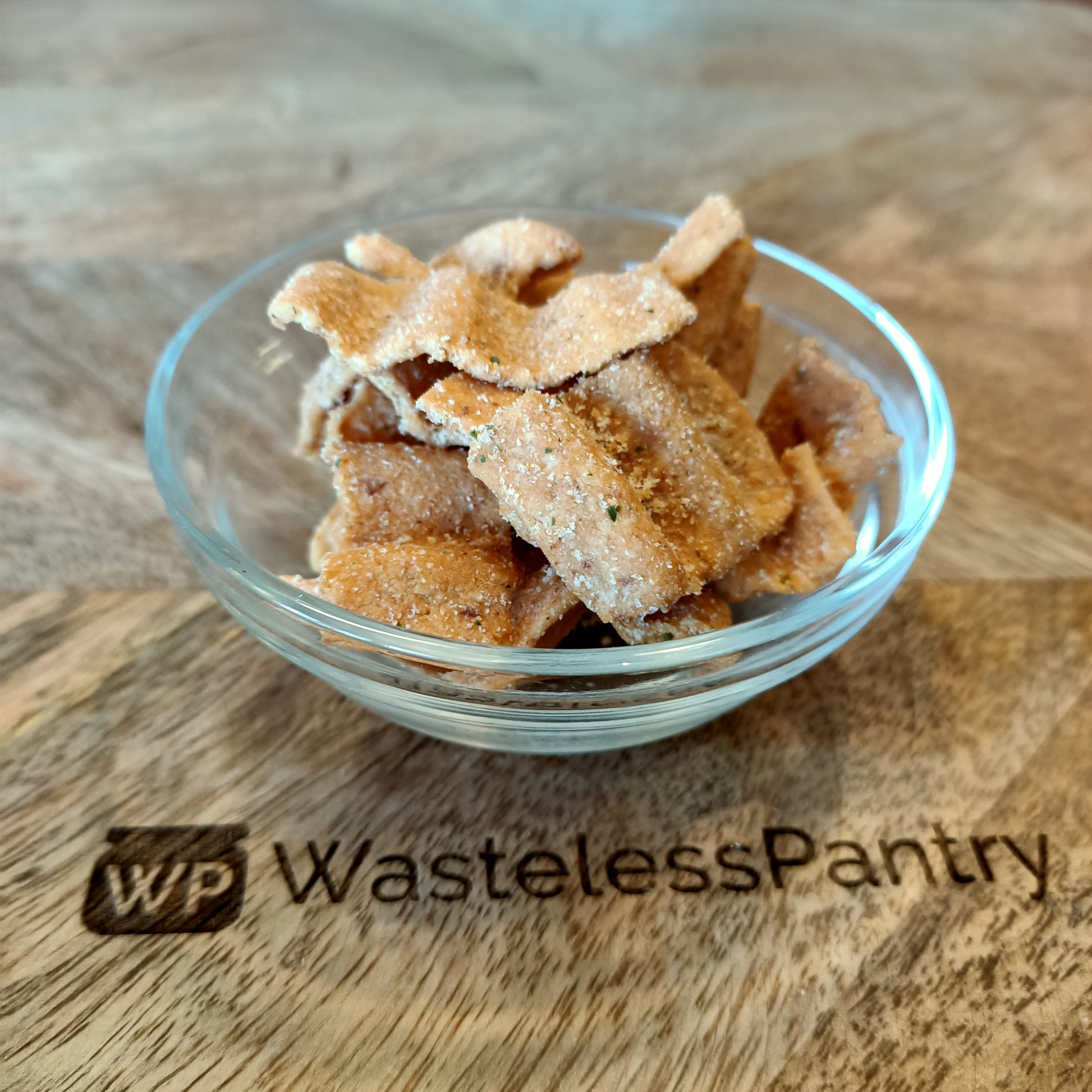 Multigrain Crisps Sour Cream and Chives 500ml jar - Wasteless Pantry Bassendean