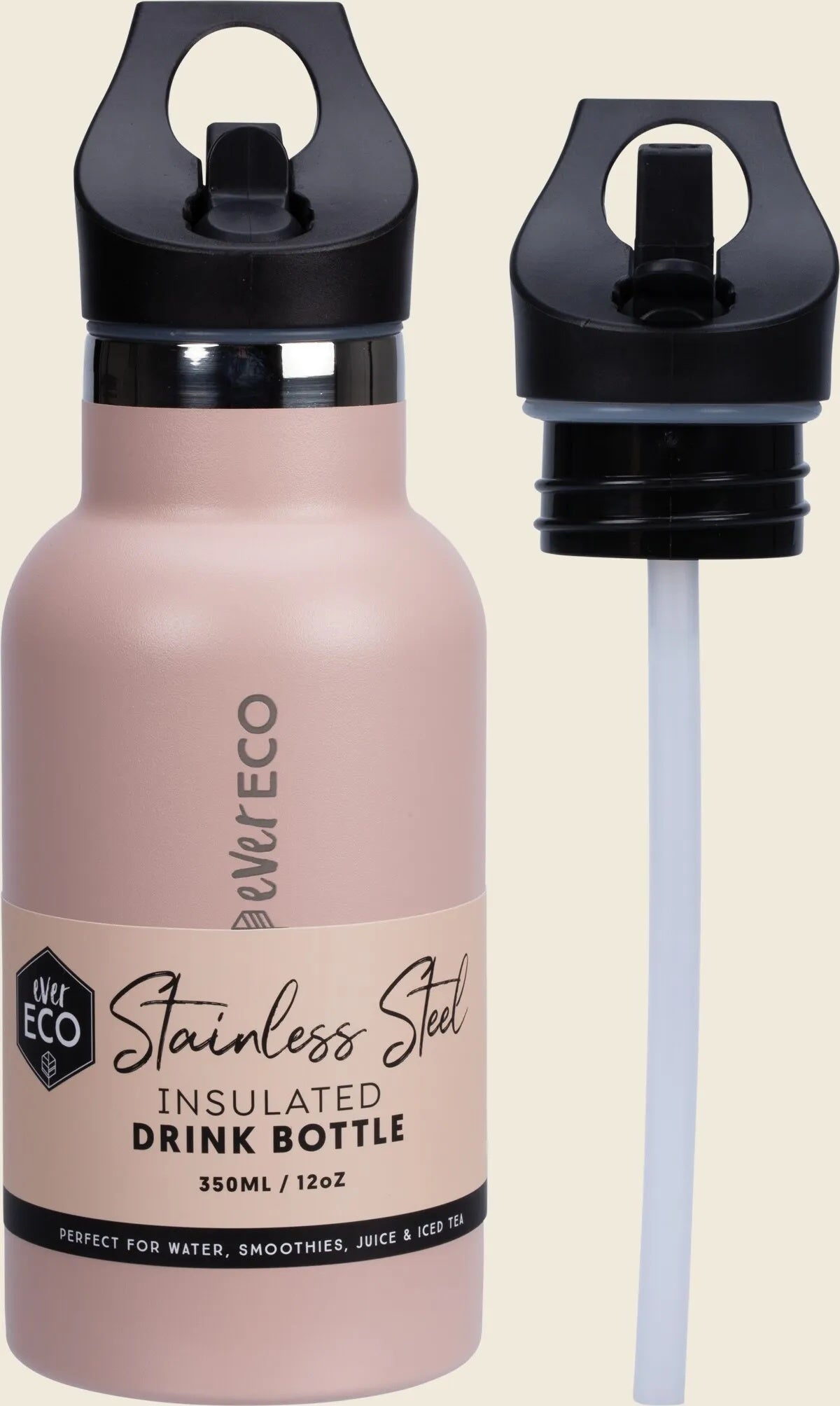 Insulated Stainless Steel Bottle Sip Lid 350ml - Wasteless Pantry Bassendean