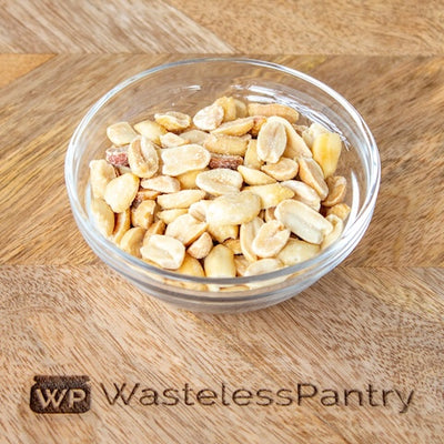 Peanuts Dry Roasted 125ml jar - Wasteless Pantry Bassendean