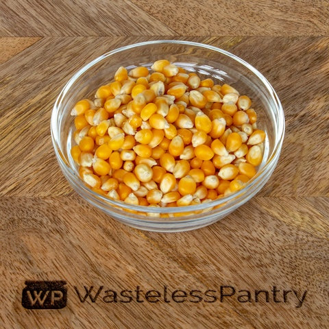 Popping Corn Organic (Aus) 1000ml jar - Wasteless Pantry Bassendean