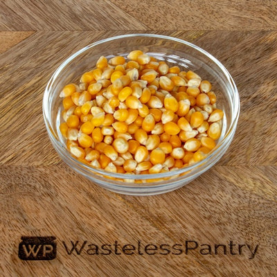 Popping Corn Organic (Aus) 500ml jar - Wasteless Pantry Bassendean