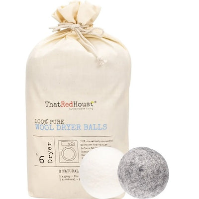 Wool Dryer Balls 100% Pure 6pk - Wasteless Pantry Bassendean