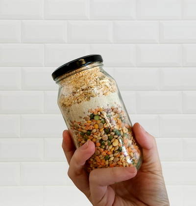 Meal Jar Hearty Winter Soup Prepped Serves 8 - Wasteless Pantry Bassendean