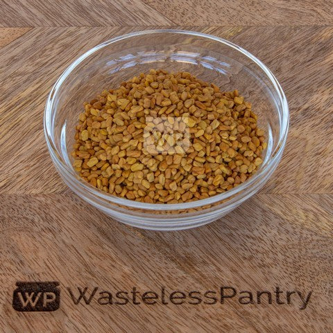 Fenugreek Whole 125ml jar - Wasteless Pantry Bassendean