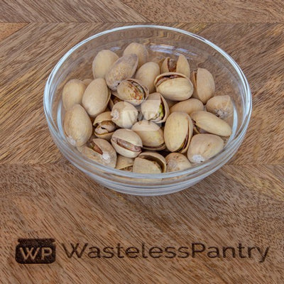 Pistachio Salted in Shell 1000ml jar - Wasteless Pantry Bassendean