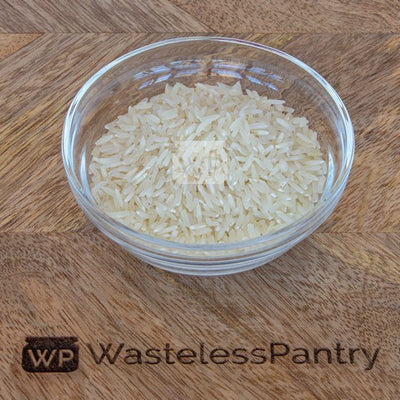 Rice Basmati White Organic 125ml jar - Wasteless Pantry Bassendean