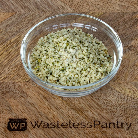 Hemp Seeds Hulled Sprayfree 1000ml jar - Wasteless Pantry Bassendean