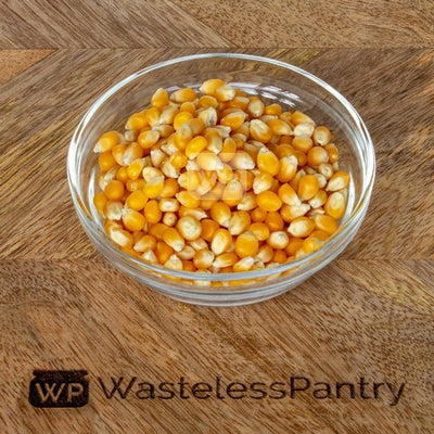 Popping Corn Organic (Aus) 1000ml jar - Wasteless Pantry Bassendean