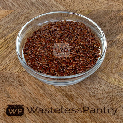 Linseed Flaxseed 1kg bag - Wasteless Pantry Bassendean