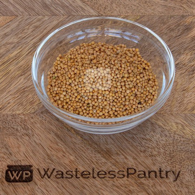 Mustard Seed Yellow 50g bag - Wasteless Pantry Bassendean