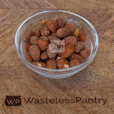 Almonds Smoked 500ml jar - Wasteless Pantry Bassendean