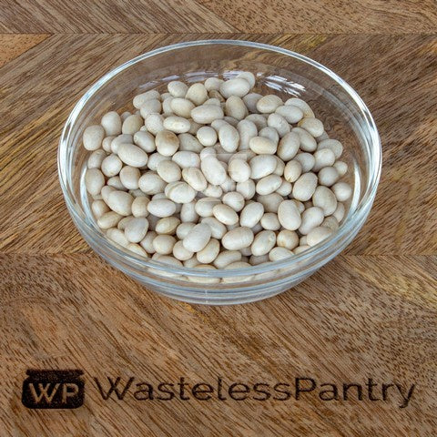 Beans Haricot Navy 125ml jar - Wasteless Pantry Bassendean