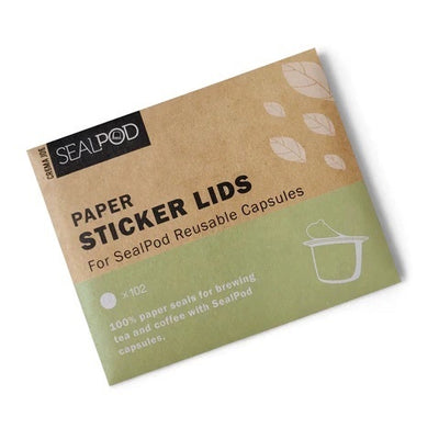 Reusable Coffee Pod Sticker Lids Biodegradable - Wasteless Pantry Bassendean