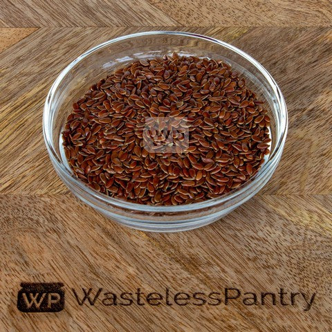 Linseed Flaxseed 100g bag - Wasteless Pantry Bassendean