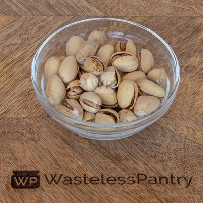Pistachio Salted in Shell 2000ml jar - Wasteless Pantry Bassendean