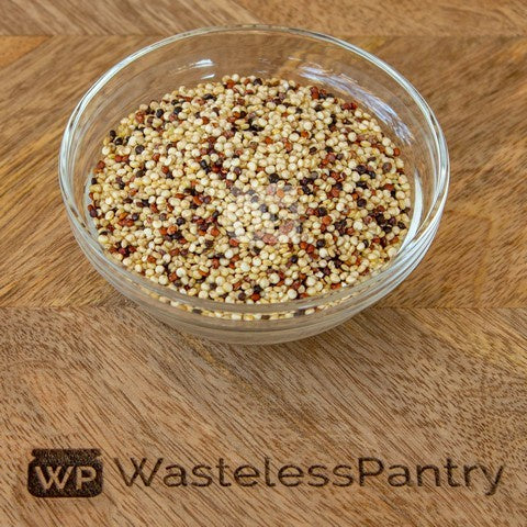 Quinoa Tri-colour Organic 100g bag - Wasteless Pantry Bassendean