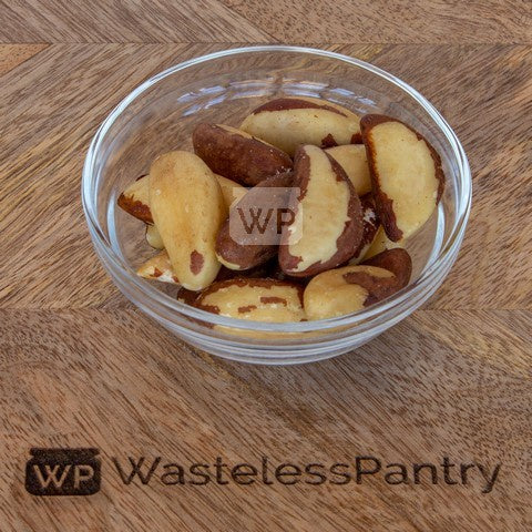 Brazil Nuts Organic 125ml jar - Wasteless Pantry Bassendean