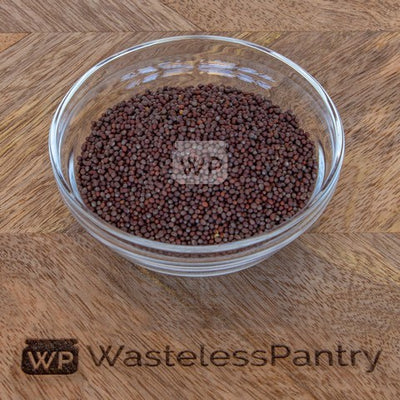 Mustard Seed Black 50g bag - Wasteless Pantry Bassendean