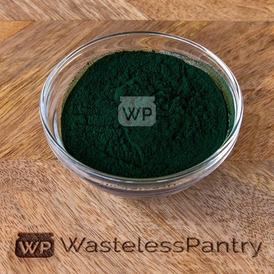 Spirulina Powder Organic 125ml jar - Wasteless Pantry Bassendean