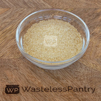 Sugar Raw 125ml jar - Wasteless Pantry Bassendean