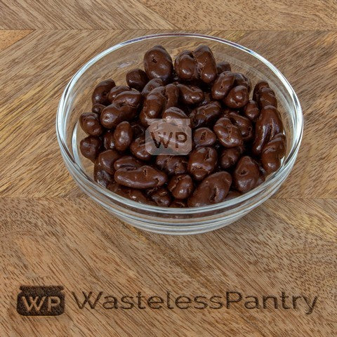 Choc Dark Goji Berries 125ml jar - Wasteless Pantry Bassendean