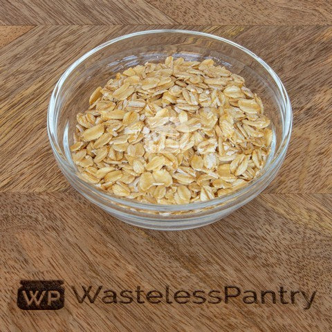 Oats Rolled Wheat Free 1000ml jar - Wasteless Pantry Bassendean