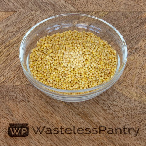 Millet Hulled 2000ml jar - Wasteless Pantry Bassendean