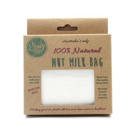 Hemp Nut Milk Bag - Wasteless Pantry Bassendean