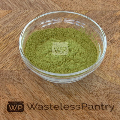 Tea Green Matcha Powder Organic 1000ml jar - Wasteless Pantry Bassendean