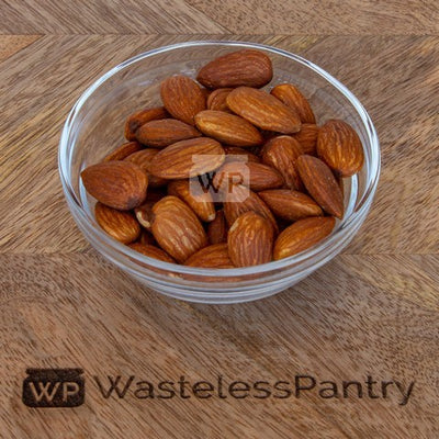 Almonds Dry Roasted Unsalted 1kg bag - Wasteless Pantry Bassendean