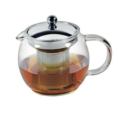 Tea Pot Ceylon Glass - Wasteless Pantry Bassendean