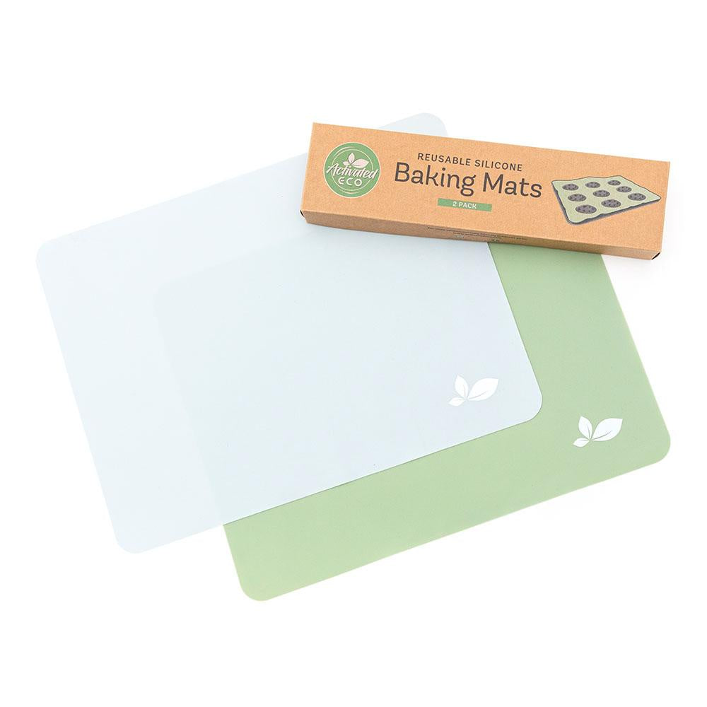 Silicone Baking Mats - Activated Eco 2 pack - Wasteless Pantry Bassendean