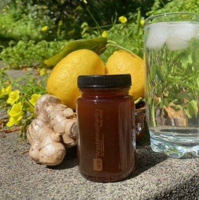 Fruit Syrup Ginger 1000ml jar - Wasteless Pantry Bassendean